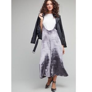 MAUVE Anthropologie Velvet Jumpsuit XS